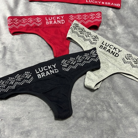 Lucky Brand Top and Thong Set - Picture 2 of 7